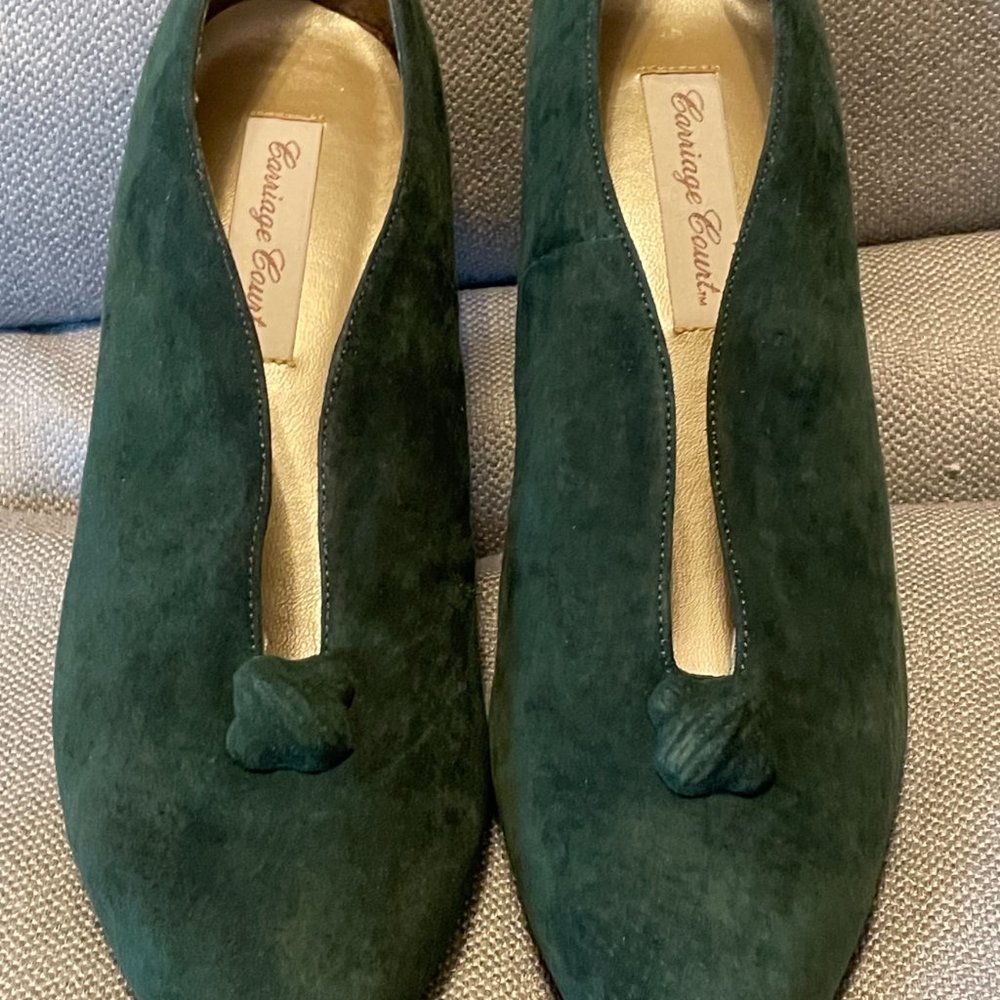 Green Suede Shoes